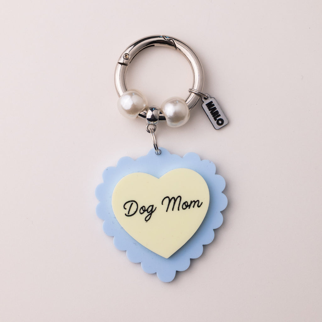 "Dog Mom" Bag Charm