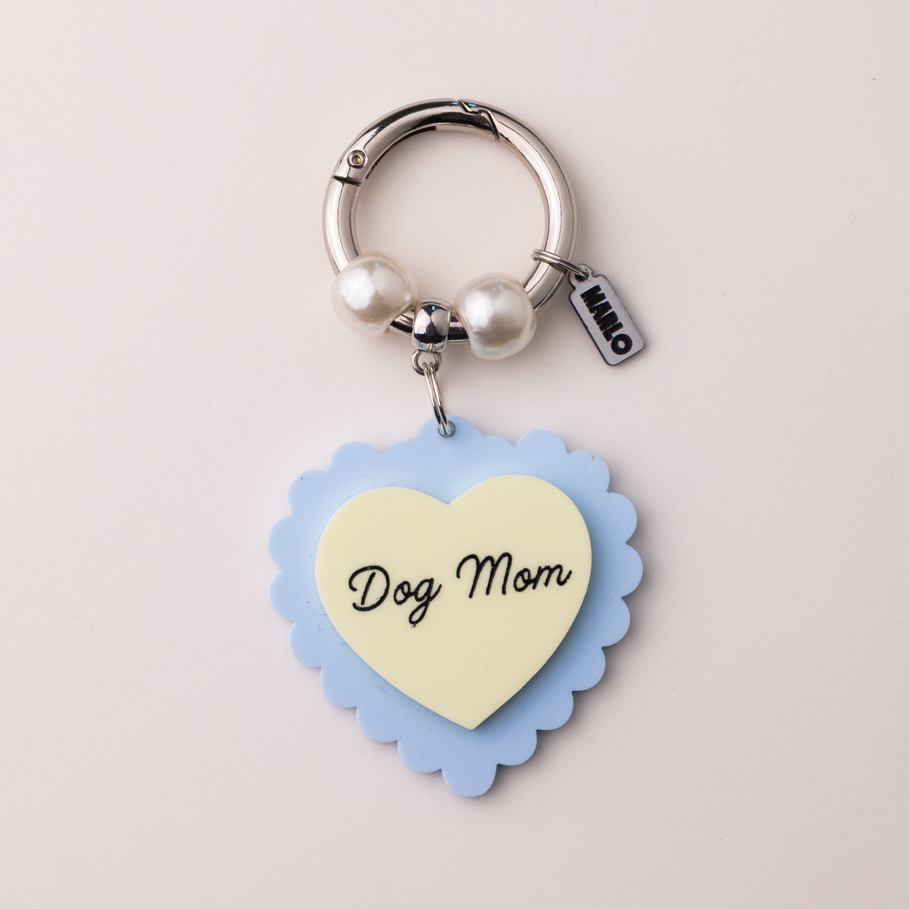 "Dog Mom" Bag Charm