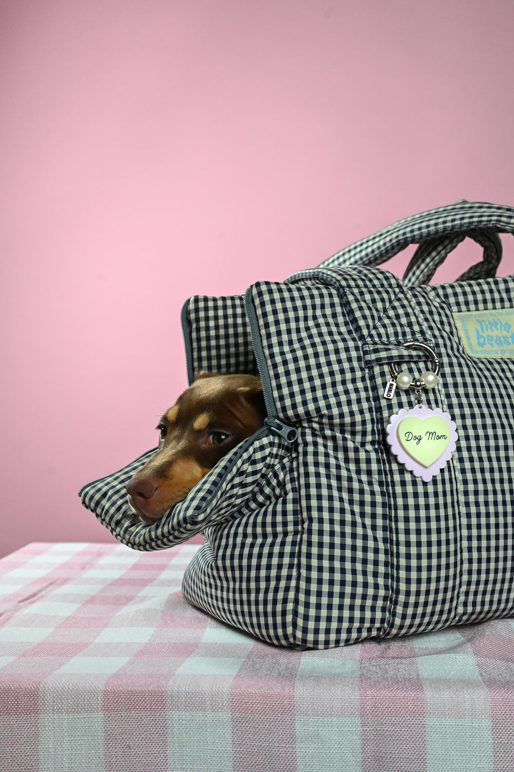 "Dog Mom" Bag Charm
