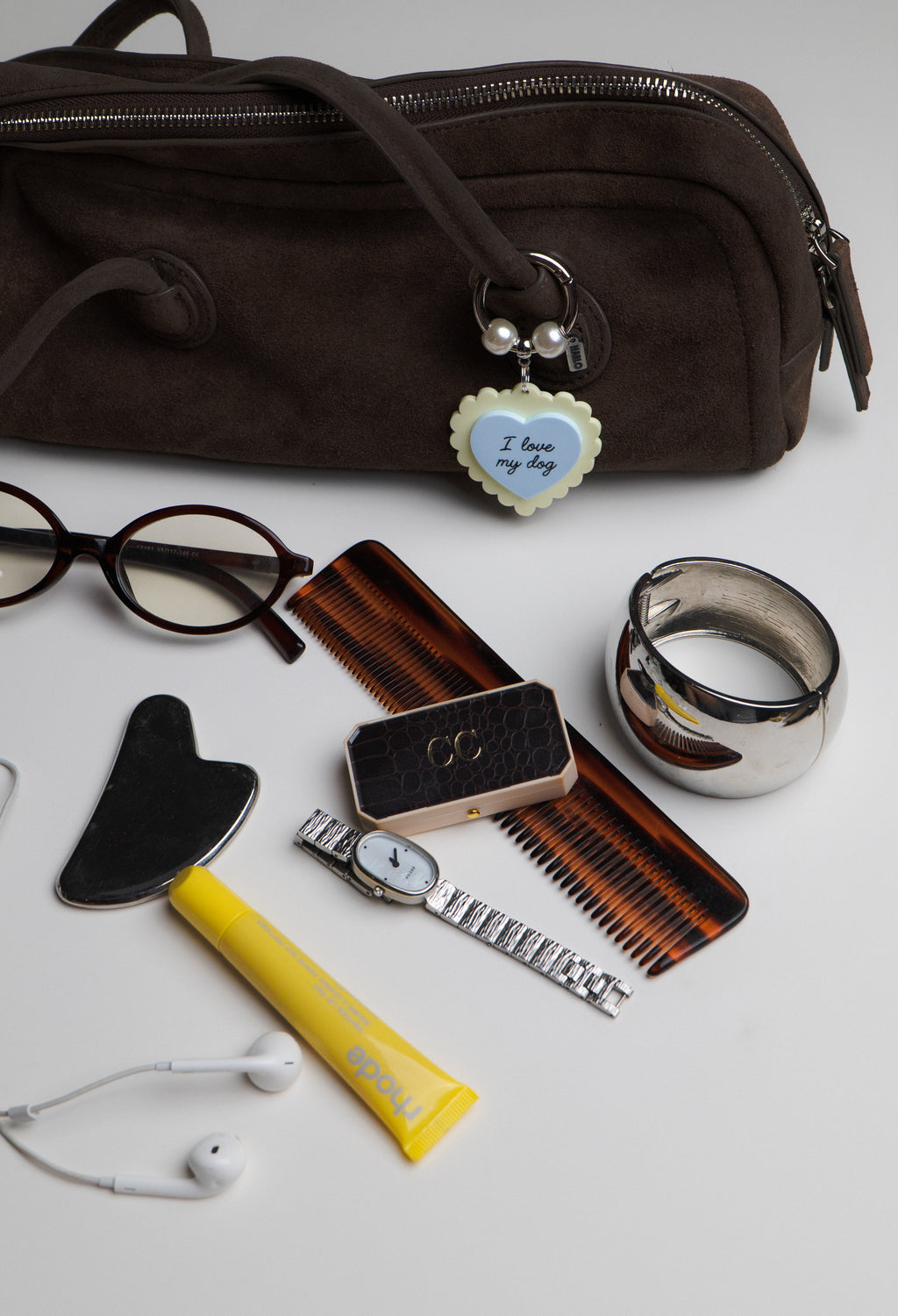 "I Love My Dog" Bag Charm